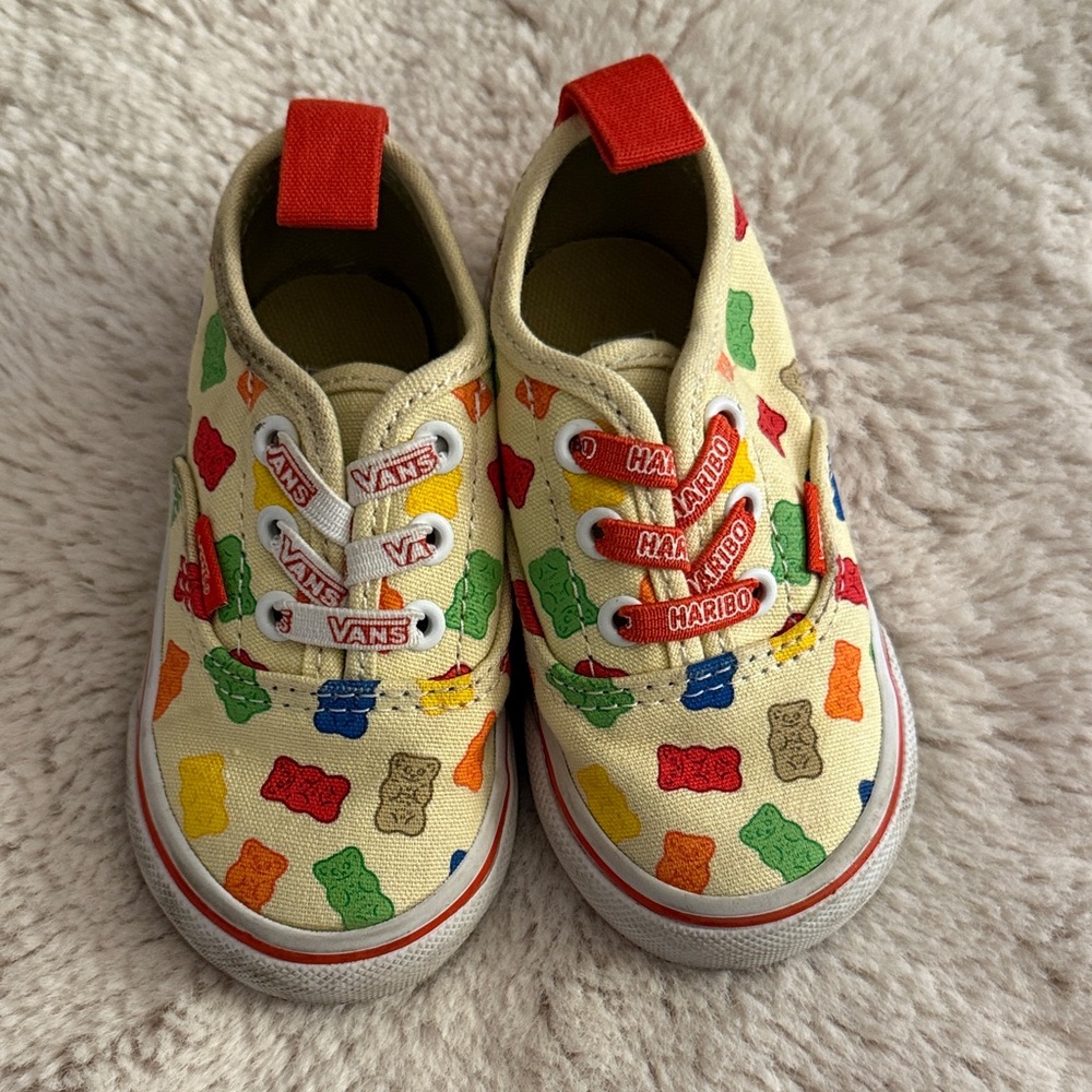 Baby Toddler Haribo Vans limited edition Sneakers with Colorful Gummy Bear Print